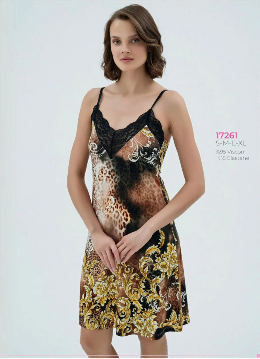Women's Nightdress (S+M+L+XL) Sevim 17261 — wholesale for boutiques