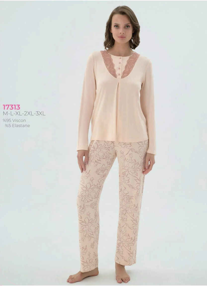Women's Pajama Set (M+L+XL+2XL+3XL) Sevim 17313 — wholesale for boutiques