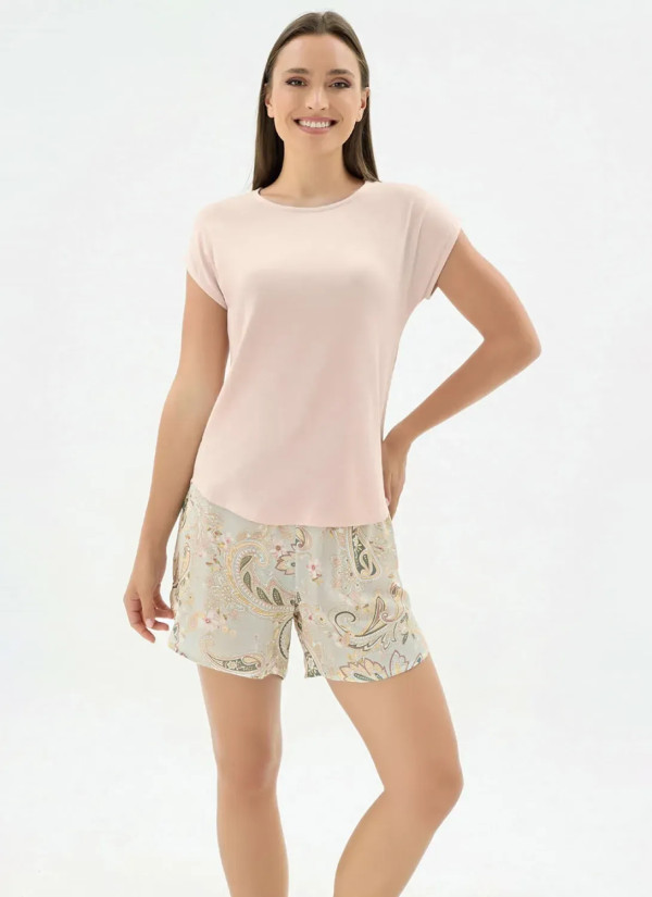 Women's Shorts Set (S+M+L+XL+2XL) Sevim 17477 — factory-direct from Turkey