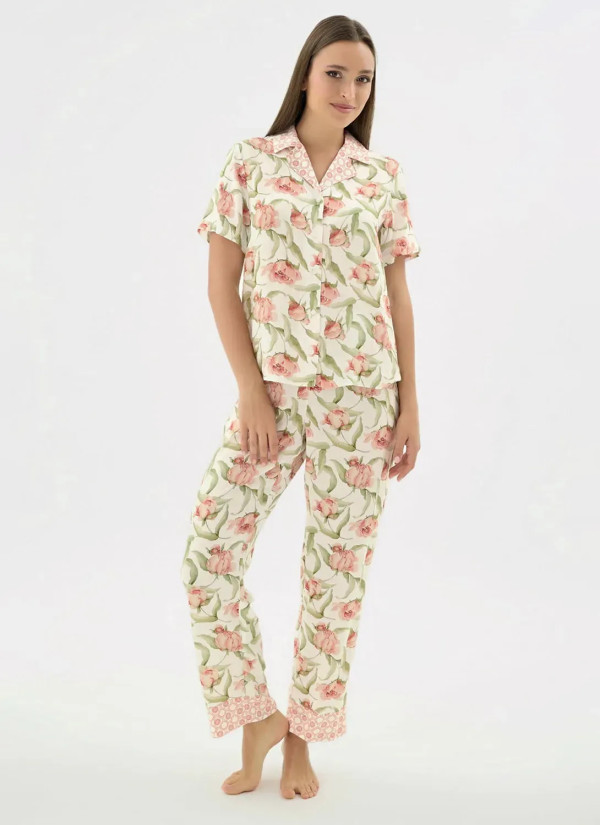 Women's Pajama Set (S+M+L+XL) Sevim 17526 — factory-direct from Turkey