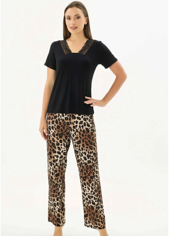 Women's Pajama Set (S+M+L+XL) Sevim 17531 — Turkish textile wholesale