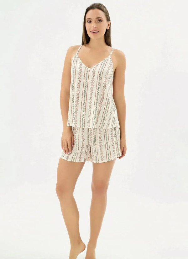 Women's Shorts Set (S+M+L+XL) Sevim 17554 — factory-direct from Turkey