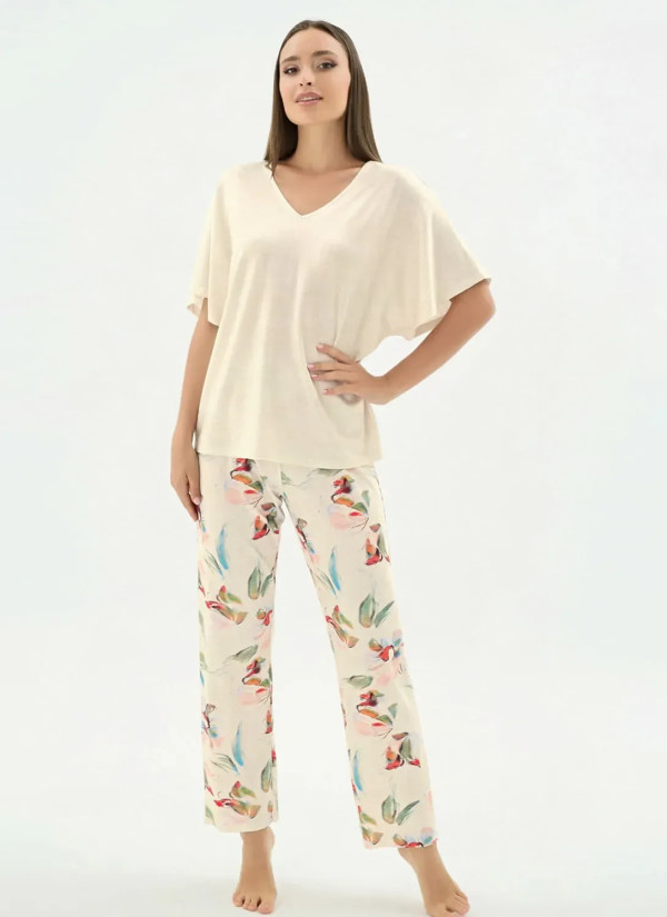 Women's Pajama Set (S+M+L+XL) Sevim 17574 — factory-direct from Turkey