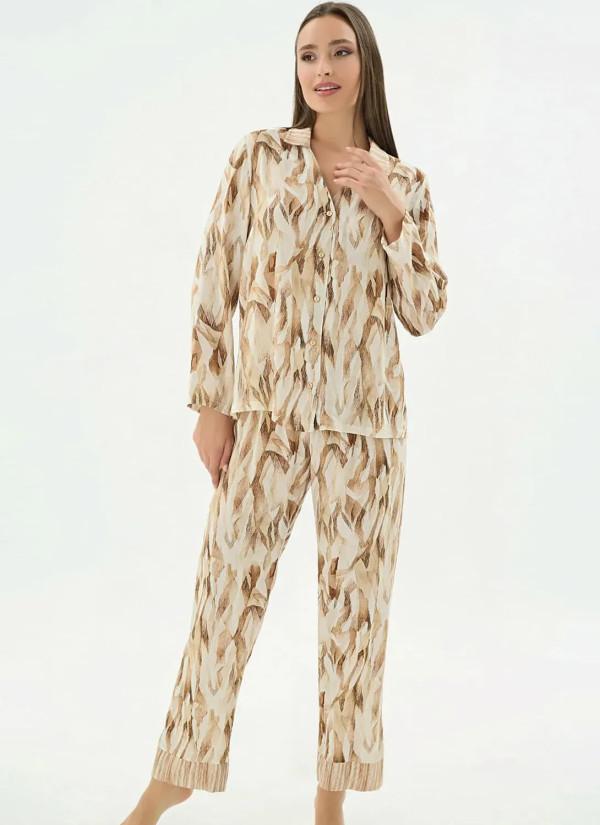 Women's Pajama Set (S+M+L+XL+2XL) Sevim 17582 — wholesale from Turkey