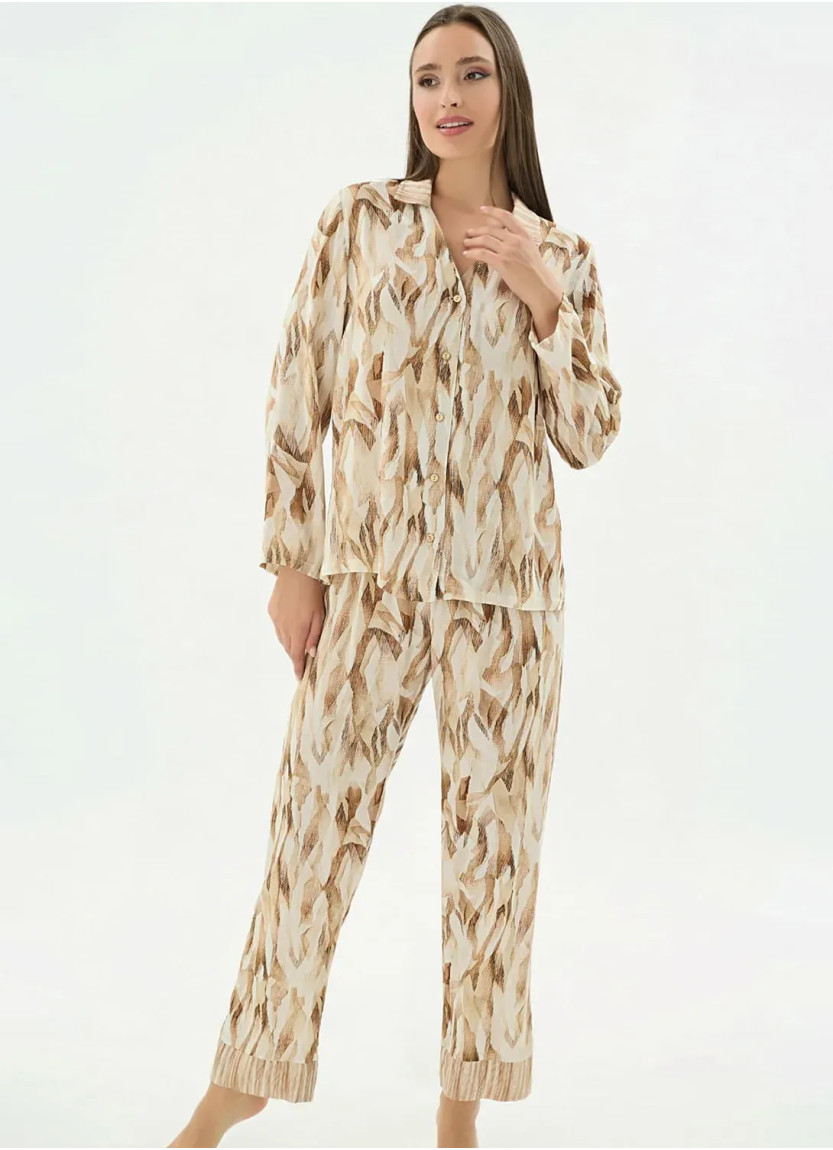 Women's Pajama Set (S+M+L+XL+2XL) Sevim 17582 — wholesale from Turkey