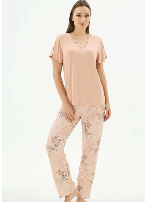 Women's Pajama Set (S+M+L+XL) Sevim 17593 — Istanbul wholesale supplier