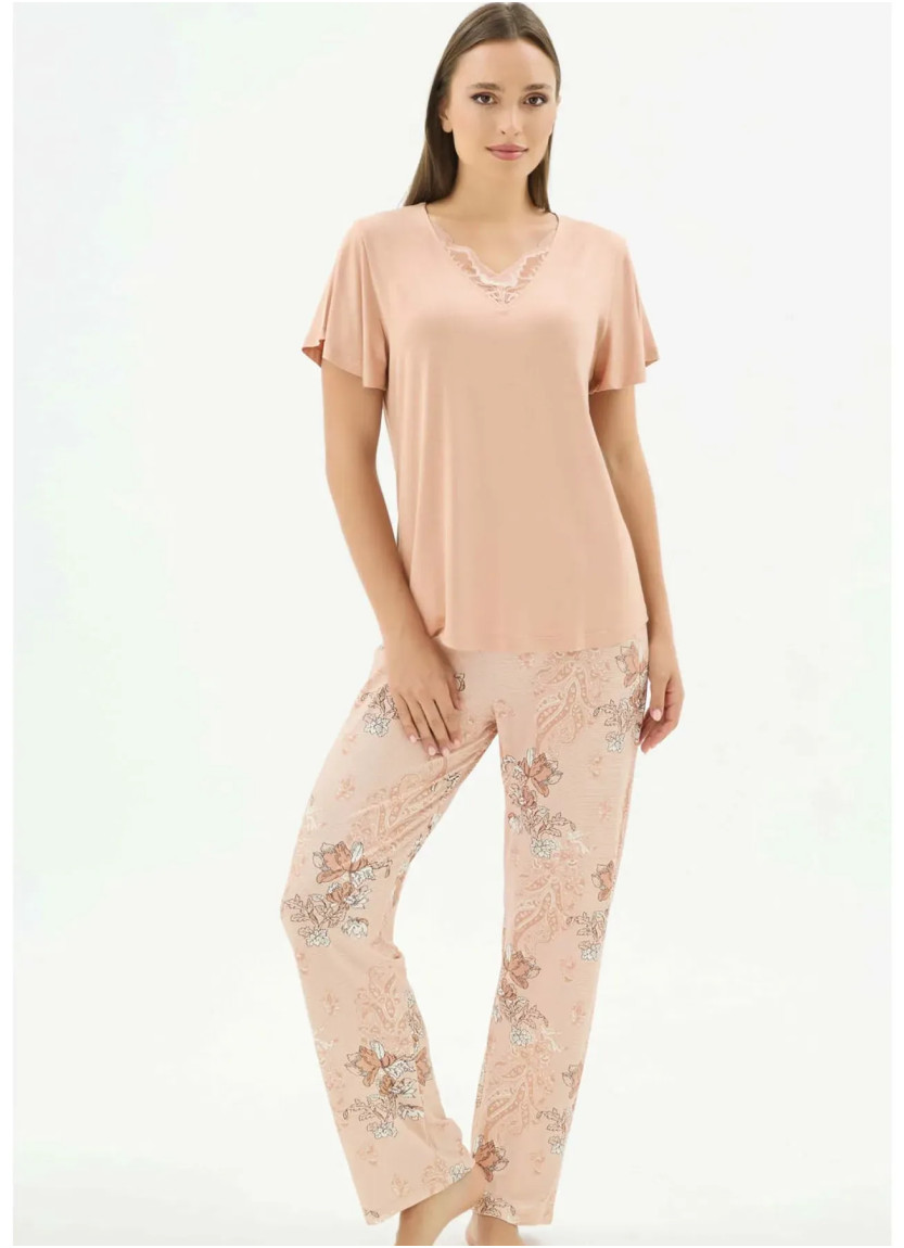 Women's Pajama Set (S+M+L+XL) Sevim 17593 — Istanbul wholesale supplier