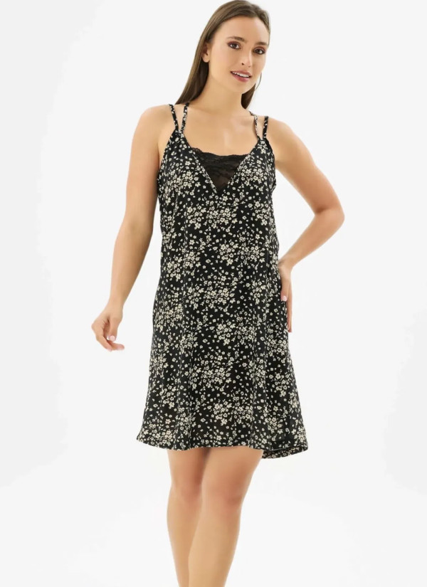 Women's Nightdress (S+M+L+XL) Sevim 17618 — Turkey wholesale collection