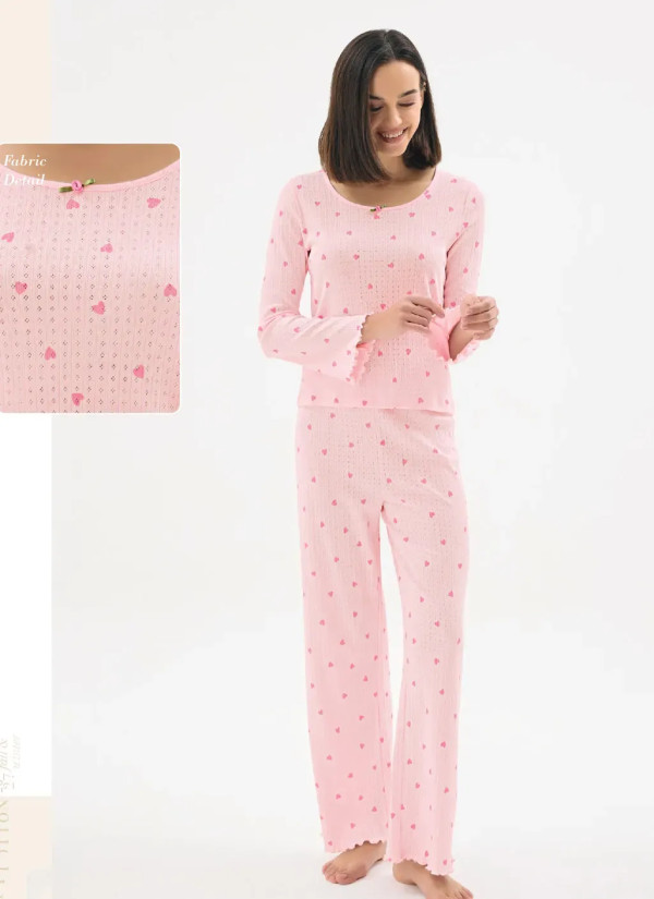 Women's Pajama Set (S+M+L+XL) Sevim 17738 — Istanbul wholesale supplier