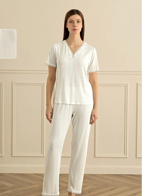 Women's Pajama Set (S+M+L+XL) Sevim 17832 — Turkish factory wholesale