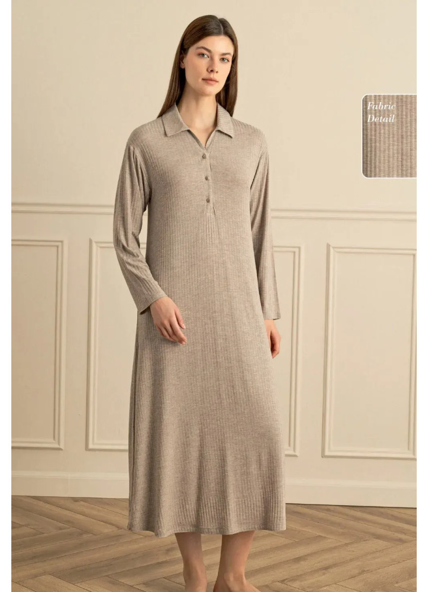 Women's Nightdress (S+M+L+XL) Sevim 17937 — Turkish factory wholesale