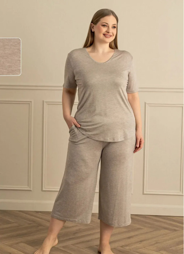 Women's Pajama Set (S+M+L+XL) Sevim 17945 — Turkish factory wholesale