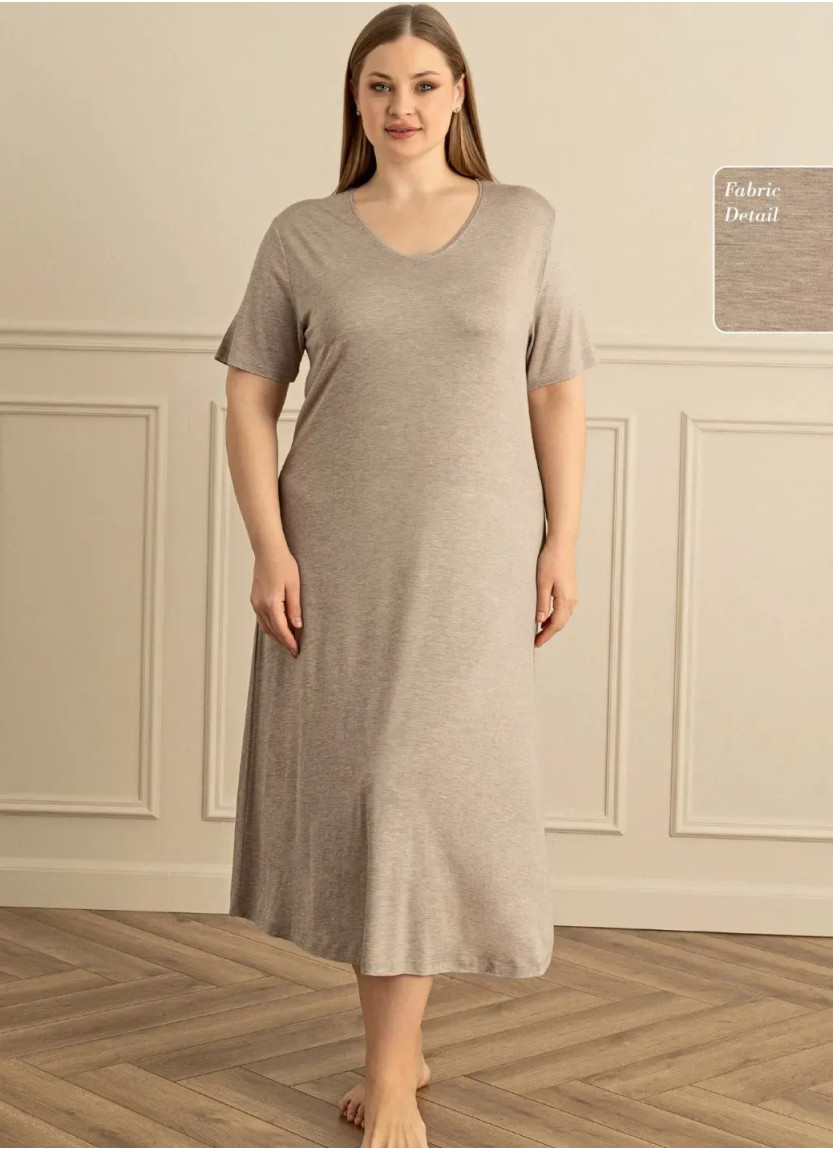Women's Nightdress (2XL+3XL+4XL) Sevim 17946 — Istanbul wholesale supplier