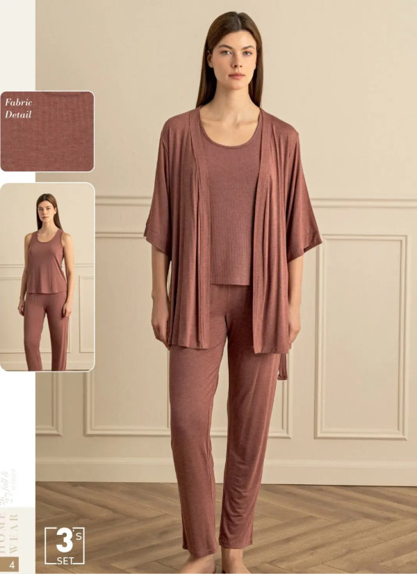 Women's Pajama Set (S+M+L+XL) Sevim 17953 — Turkish factory wholesale