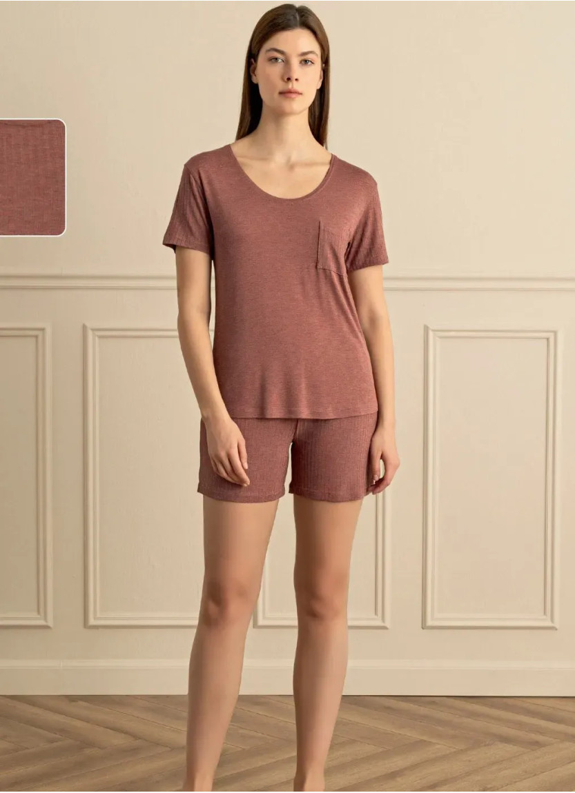 Women's Shorts Set (S+M+L+XL) Sevim 17956 — Turkey wholesale collection