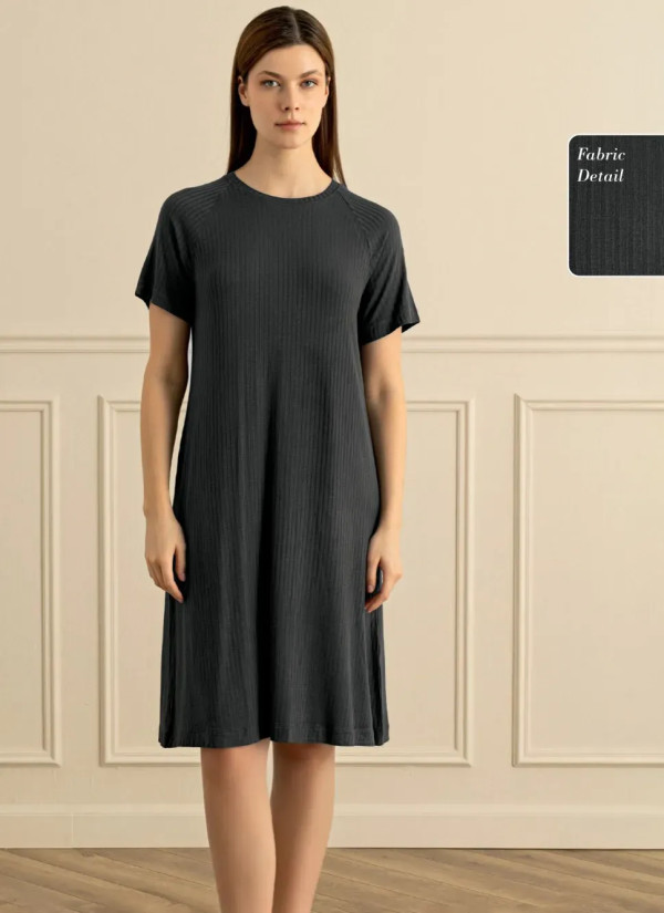 Women's Nightdress (S+M+L+XL) Sevim 17986 — Turkish factory wholesale