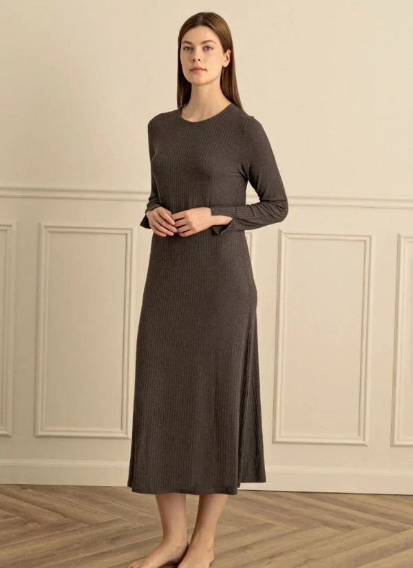 Women's Dress (S+M+L+XL) Sevim 18006 — Turkish factory wholesale