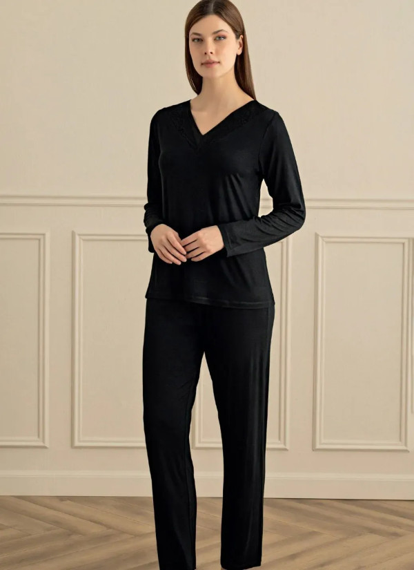 Women's Pajama Set (S+M+L+XL) Sevim 18077 — Turkish factory wholesale