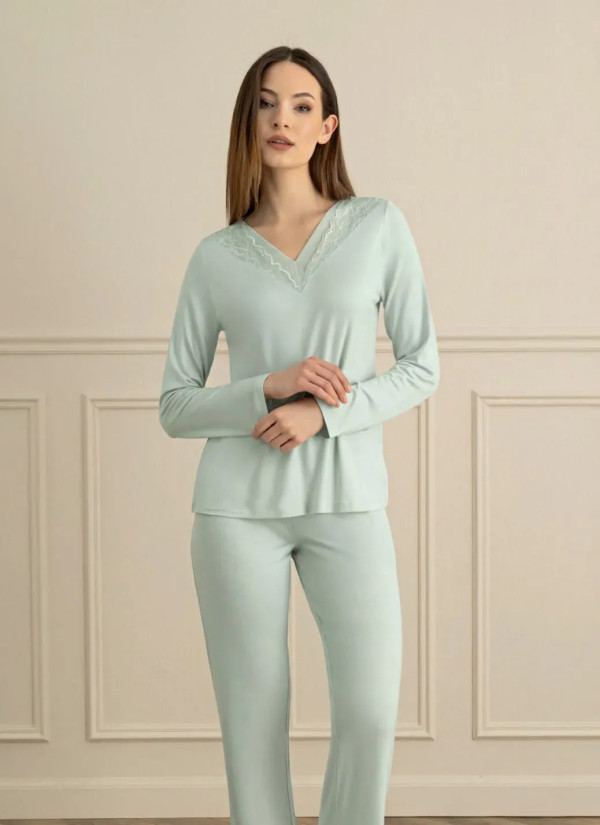 Women's Pajama Set (S+M+L+XL) Sevim 18141 — Turkey wholesale collection