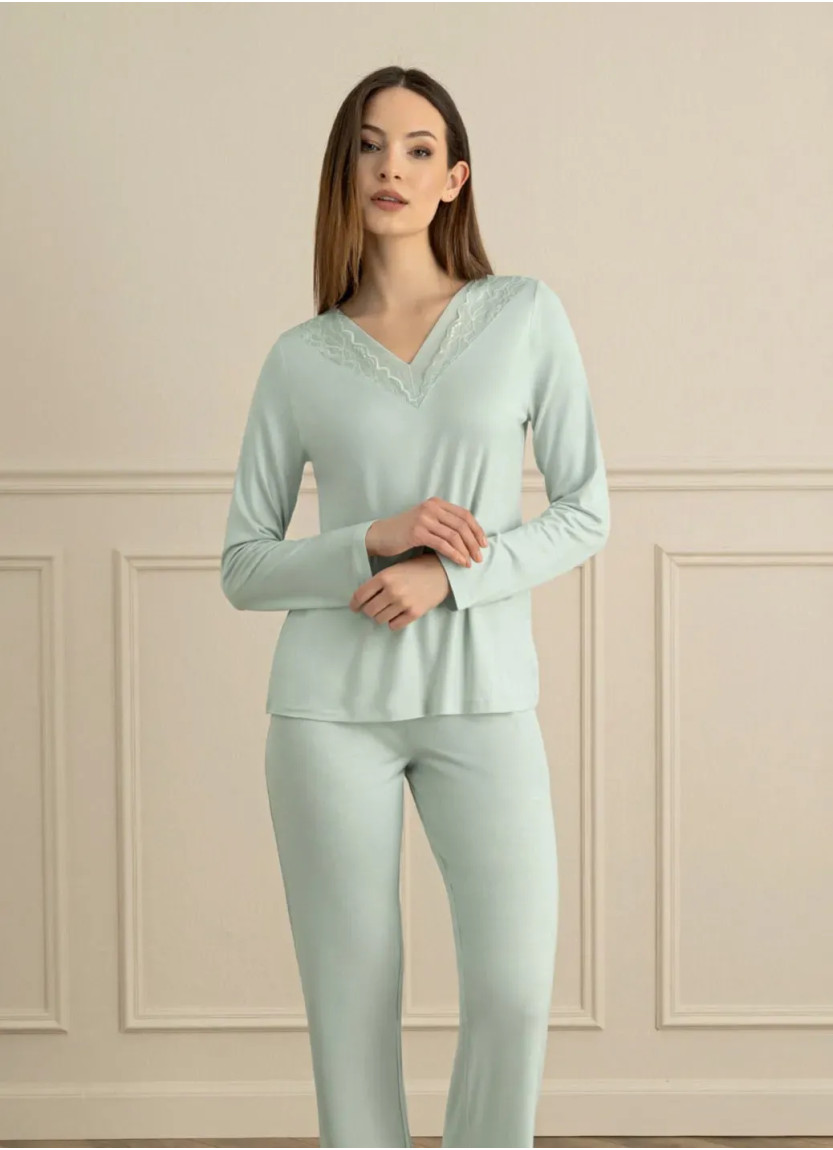Женский Пижамный Комплект S+M+L+XL Sevim 18141 — прямые поставки из Турции