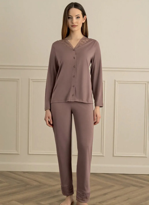 Women's Pajama Set (S+M+L+XL) Sevim 18184 — Istanbul wholesale supplier