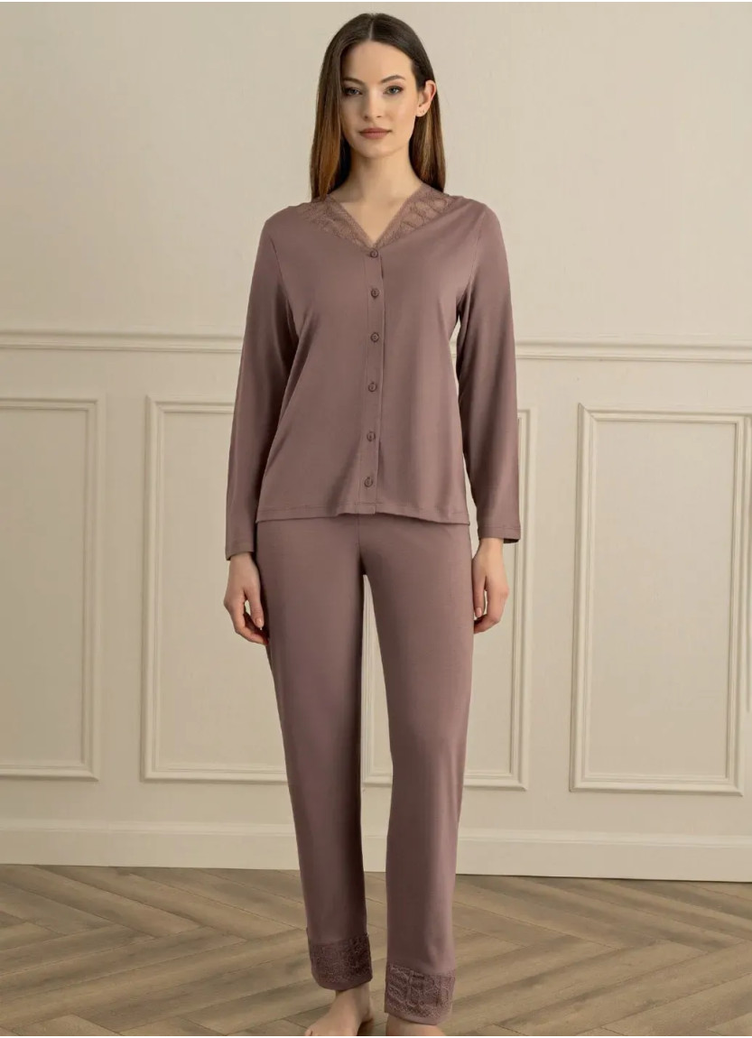Женский Пижамный Комплект S+M+L+XL Sevim 18184 — купить оптом со Стамбула