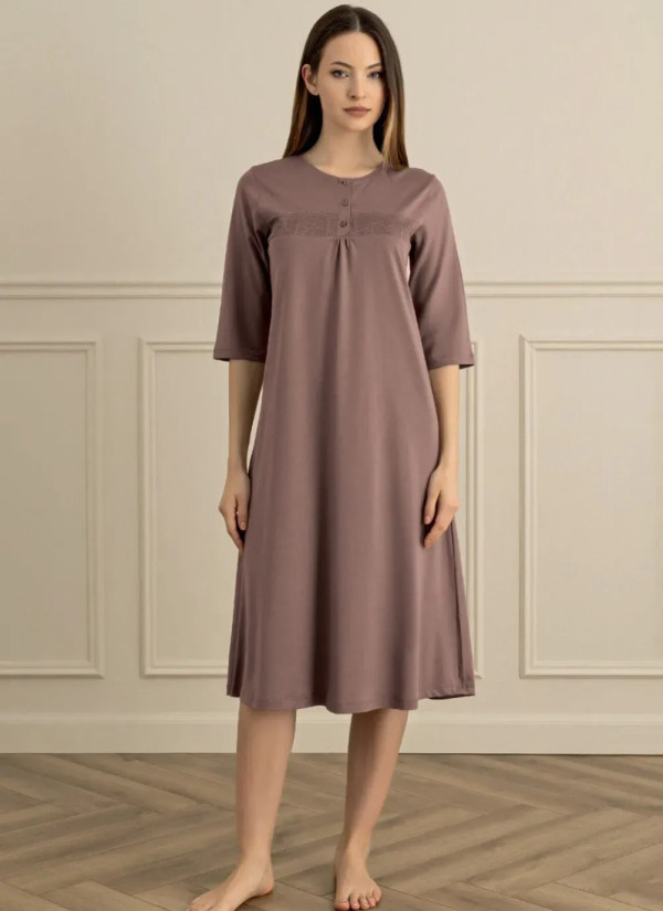 Женский Ночная Сорочка S+M+L+XL Sevim 18186 — прямые поставки из Турции