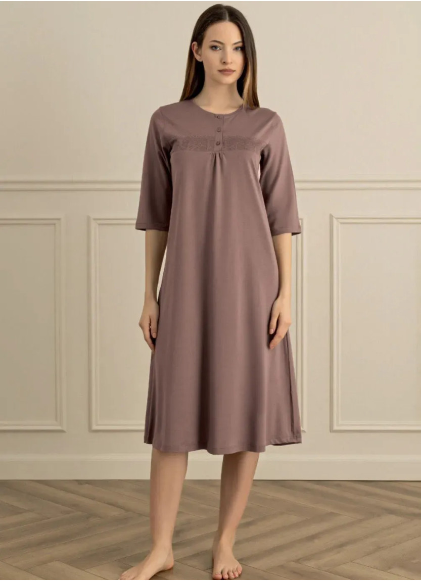 Women's Nightdress (S+M+L+XL) Sevim 18186 — Turkey wholesale collection