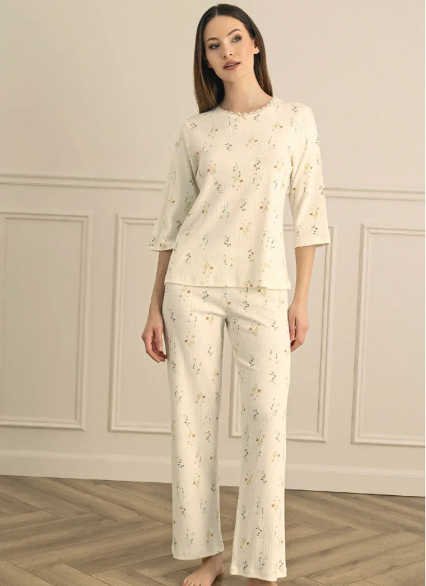 Women's Pajama Set (S+M+L+XL) Sevim 18227 — Turkey wholesale collection