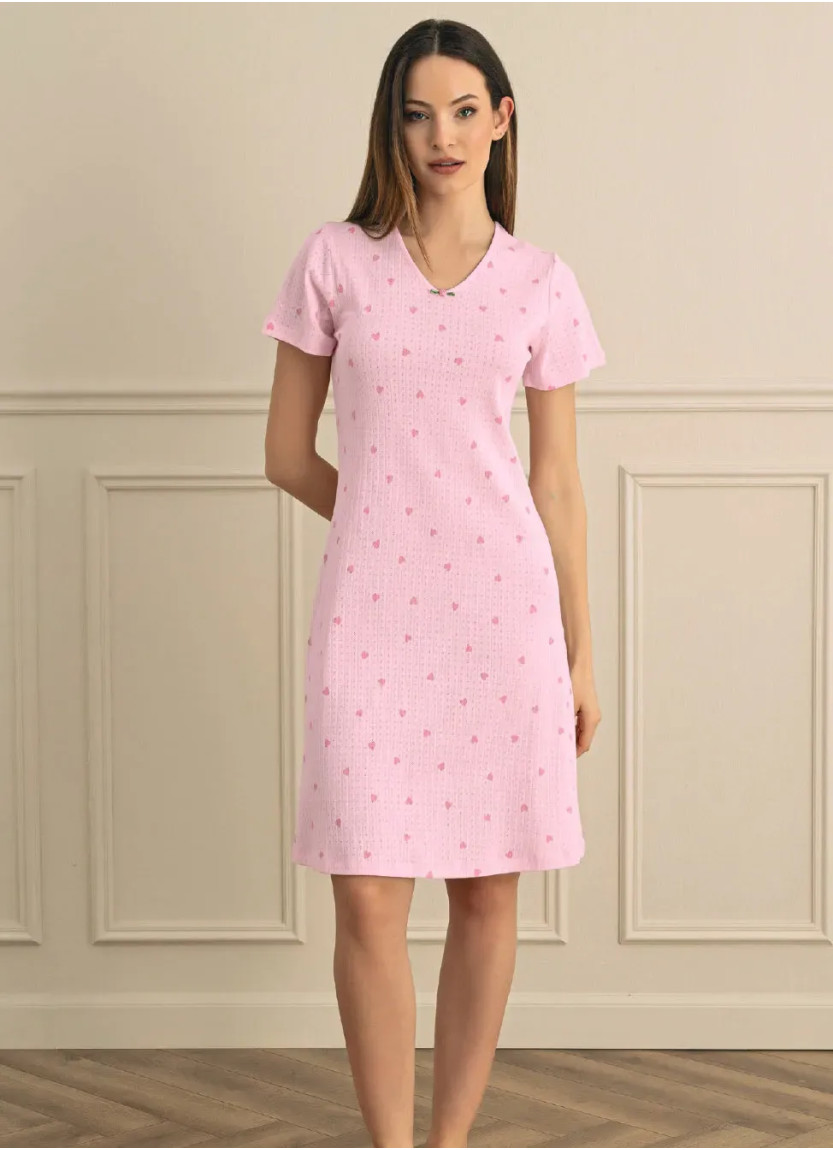 Women's Nightdress (S+M+L+XL) Sevim 18252 — Istanbul wholesale supplier