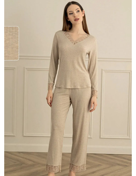 Women's Pajama Set (S+M+L+XL) Sevim 16008 — Turkish factory wholesale
