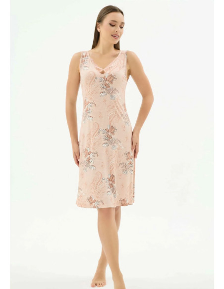 Women's Nightdress (S+M+L+XL) Sevim 17590 — direct Turkish factory supply
