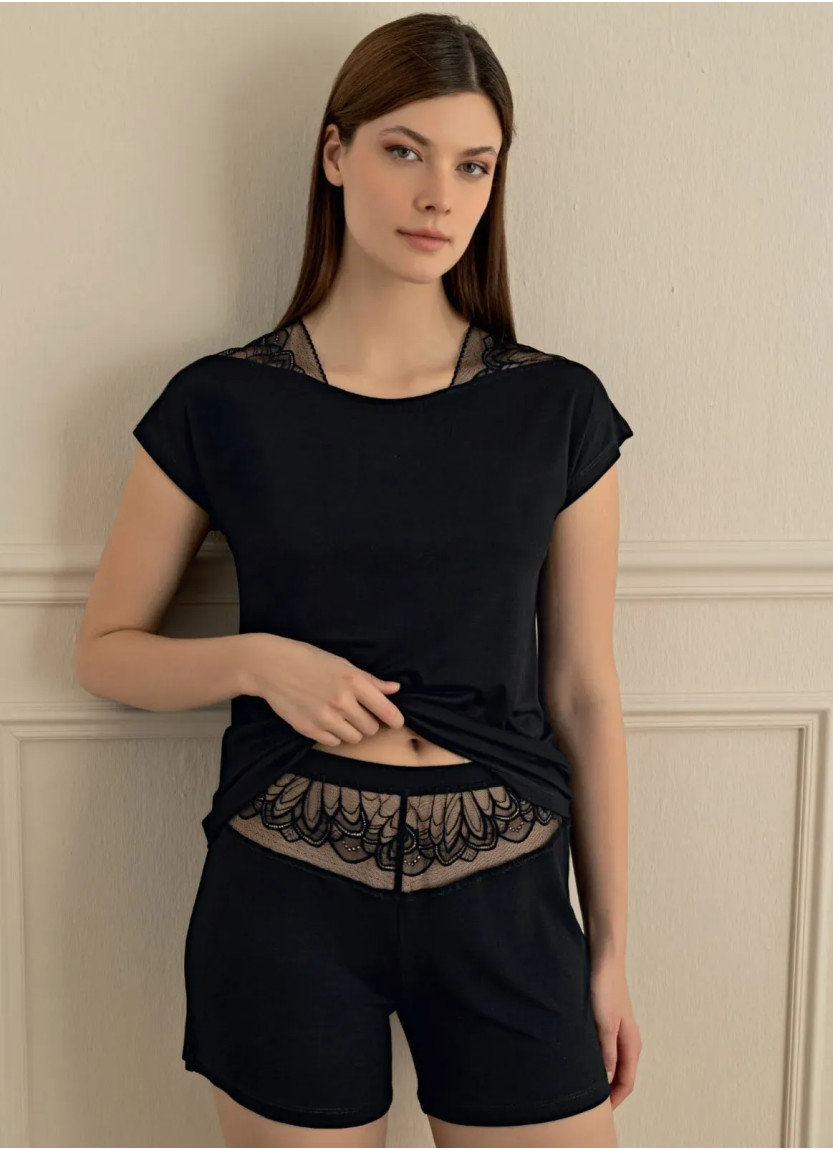 Women's Shorts Set (S+M+L+XL) Sevim 18079 — direct Turkish factory supply