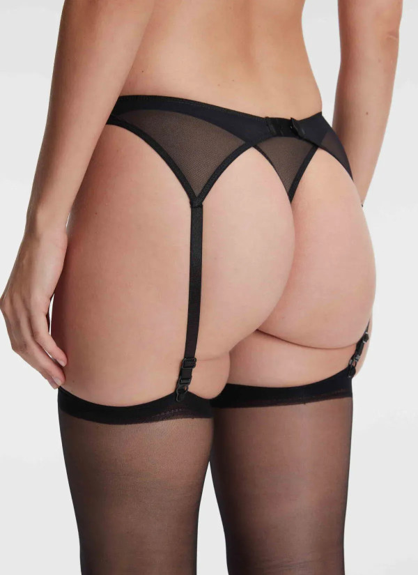 Women's Lace Set: Belt for Stockings, Anil 6202 Siyah — Turkish factory wholesale 2