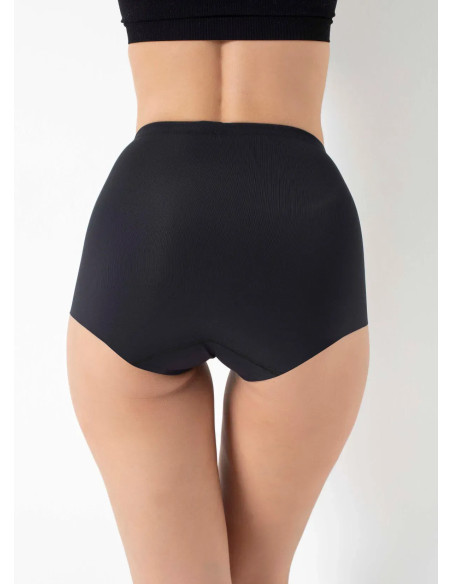 Seamless Shaping Shorts with High Rise Anil 2852 BLACK — wholesale from Turkey