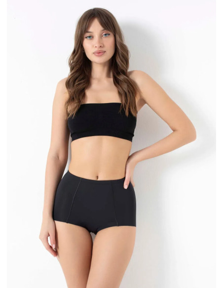 Seamless Shaping Shorts with High Rise Anil 2852 BLACK — factory-direct from Turkey