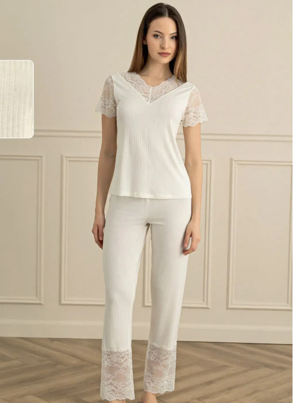 Women's Pajama Set (S+M+L+XL) Sevim 16822 — Turkish textile wholesale