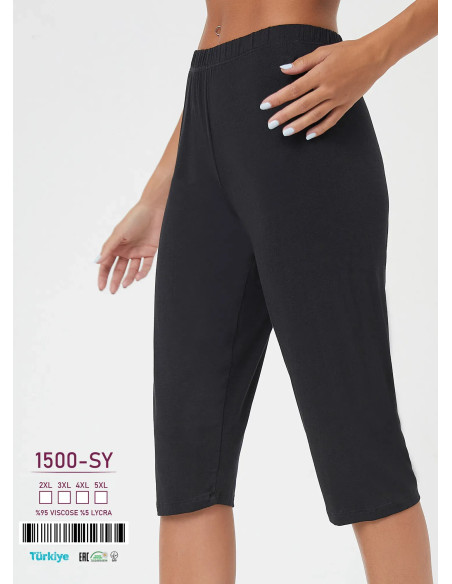 Капри Женские (2XL+3XL+4XL+5XL) Caroline 1500-SY — купить оптом со Стамбула