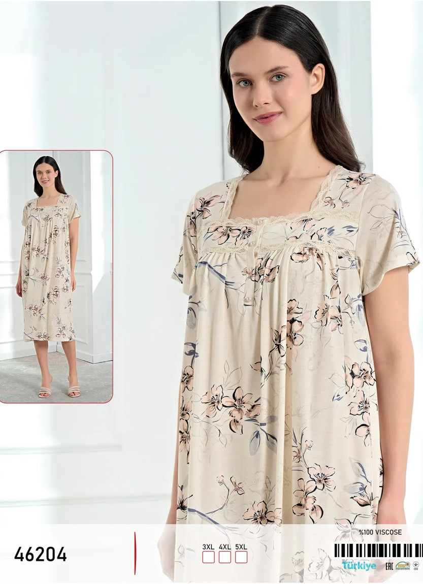 Night (3XL+4XL+5XL) Caroline 46204 — factory-direct from Turkey