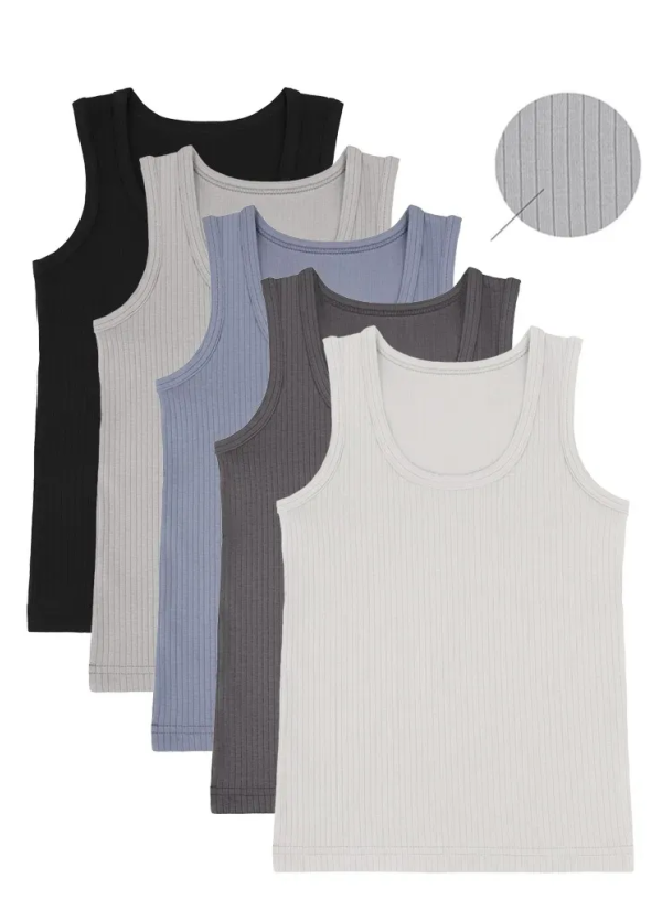 Camisoles for Boys' (Assorted) 10 pcs/pack Donella 7723P — wholesale from Turkey