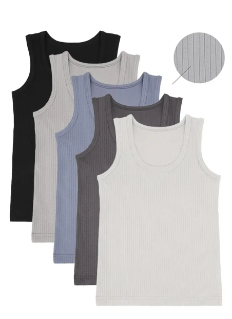 Camisoles for Boys' (Assorted) 10 pcs/pack Donella 7723P — wholesale from Turkey
