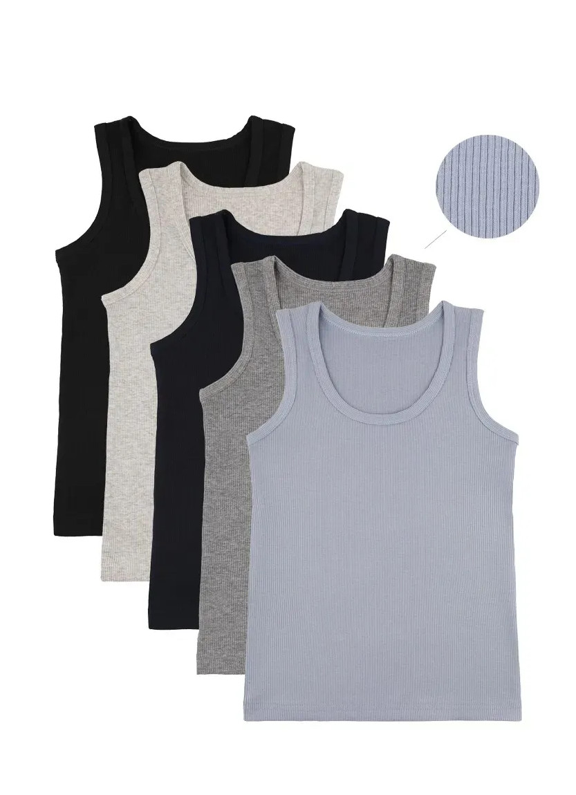 Camisoles for Boys' (Assorted) 10 pcs/pack Donella 7732P — Turkey wholesale collection