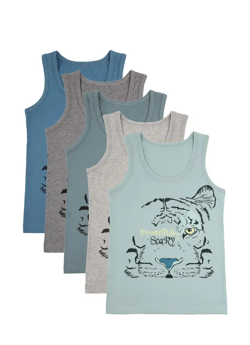 Camisoles for Boys' (Assorted) 10 pcs/pack Donella 7771PB30 — direct Turkish factory supply