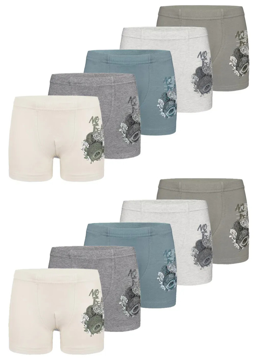 Panties Boxers for Boys' Boxer (Assorted) 10 pcs/pack Donella 7571PB31 — Turkish factory wholesale