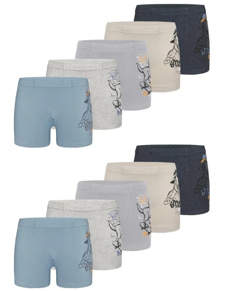 Трусы Боксеры для Мальчиков Boxer (Ассорти) 10 шт/уп Donella 7571PB40 — купить оптом из Турции