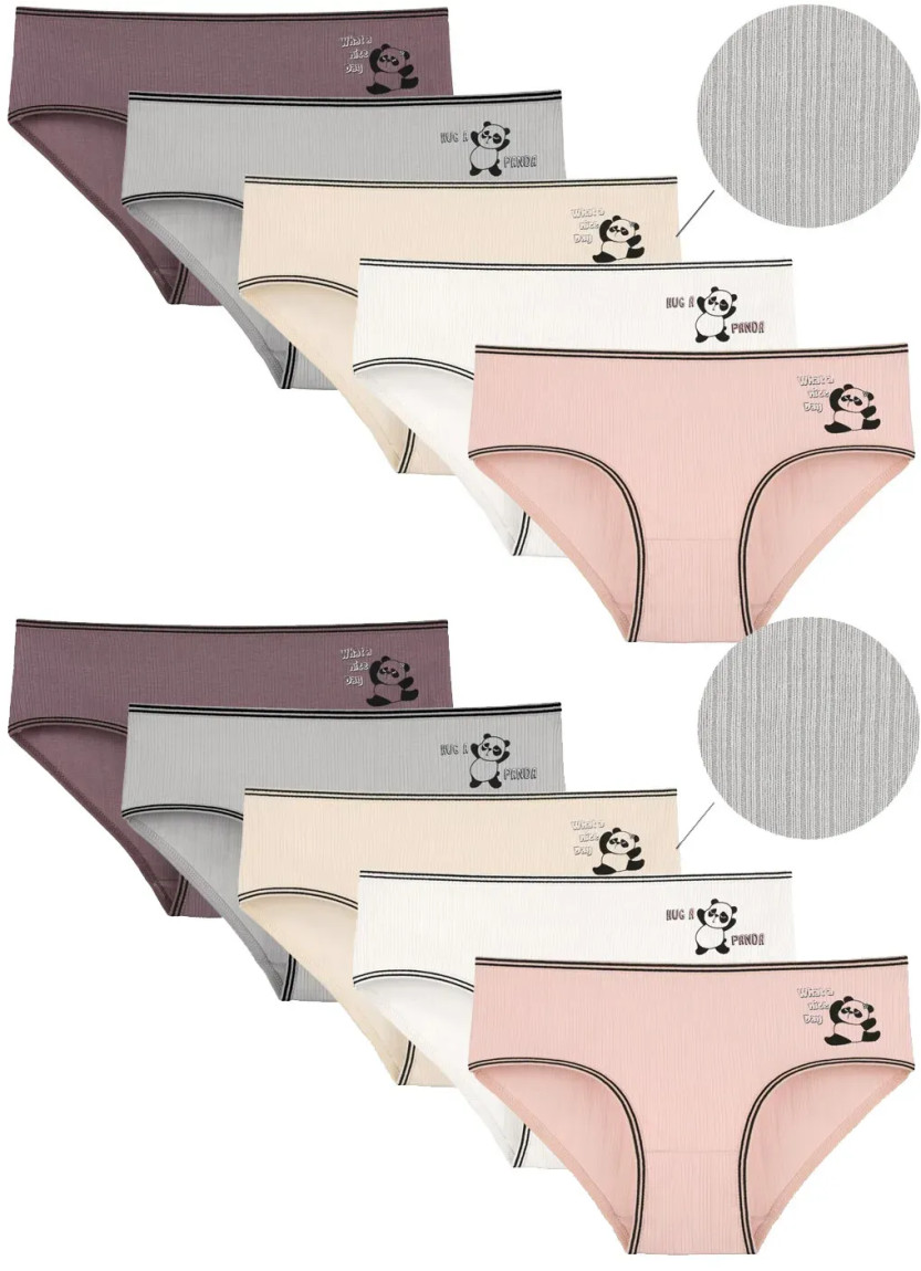 Panties for Girls' (Assorted) 10 pcs/pack. Donella 5028PB1 — Istanbul wholesale supplier