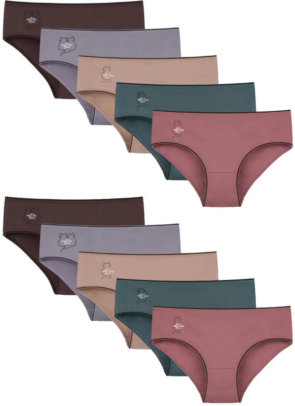 Panties for Girls' (Assorted) 10 pcs/pack. Donella 5071PB281 — direct Turkish factory supply