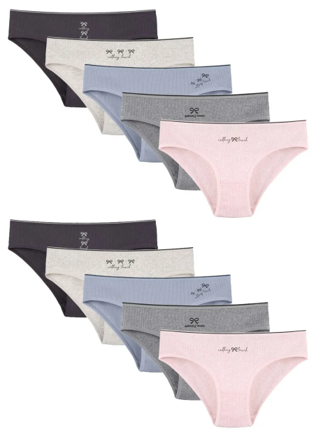 Panties for Girls' (Assorted) 10 pcs/pack. Donella 5132PB4 — wholesale for boutiques