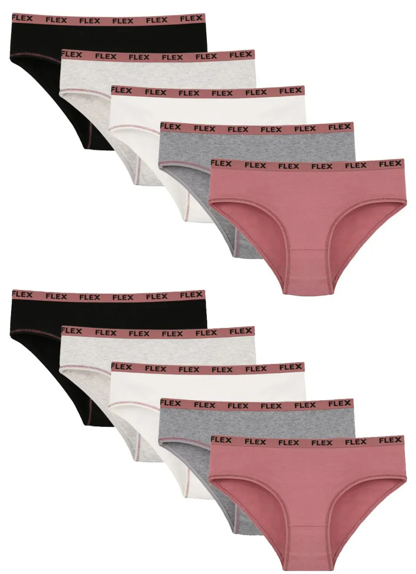 Panties for Girls' (Assorted) 10 pcs/pack. Donella 5171PD30 — Turkish textile wholesale