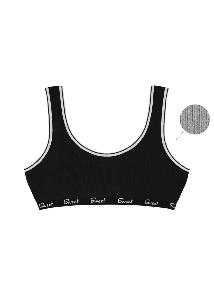 Bra Top for Girls' (Assorted) 10 pcs/pack. Donella 6032PD3 — Turkish factory wholesale